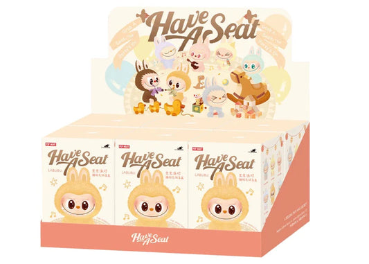 Pack de 6 - Labubu Chill & Style – Série “Have a Seat”