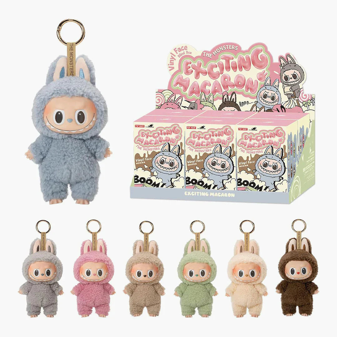 Pack de 6 - Labubu Macaron Magique – Édition Collector Gourmande
